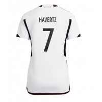 Koszulka piłkarska Niemcy Kai Havertz #7 Strój Domowy dla kobiety MŚ 2022 tanio Krótki Rękaw